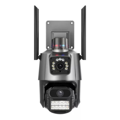Camara De Seguridad Wifi Con Doble Lente